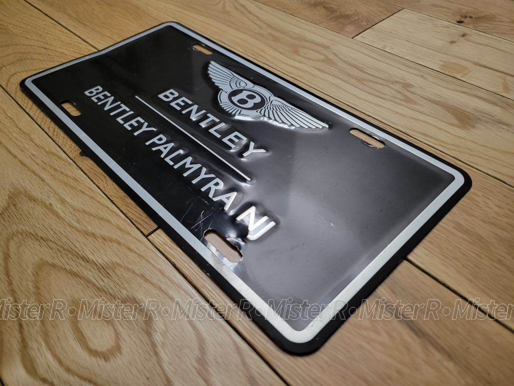 Bentley - Dealership License Plate - Palmyra, New Jersey - NJ Dealer Promo