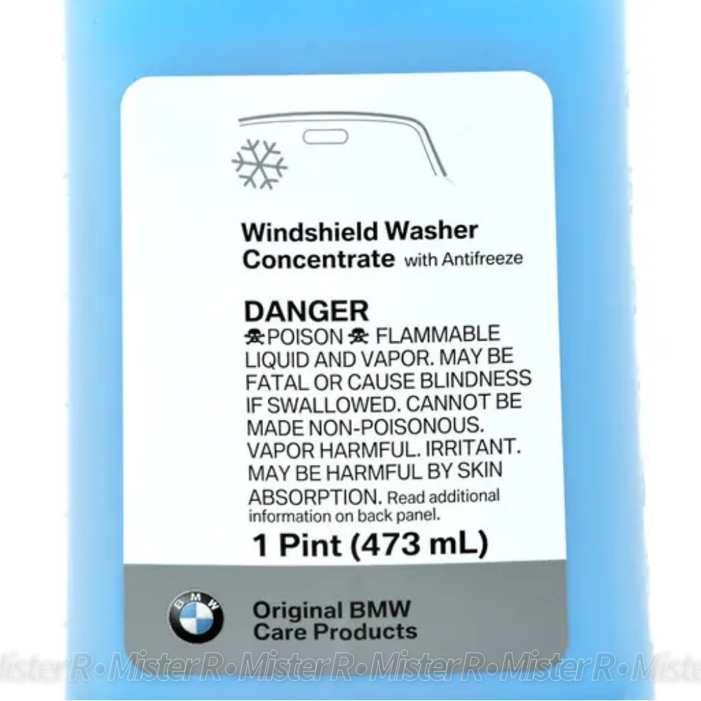 BMW Windshield Washer Fluid Concentrate ×3 - Genuine OE 473mL - #83192221702
