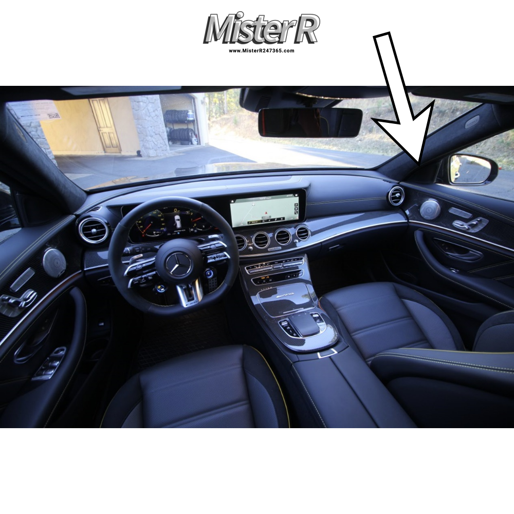 Mercedes-Benz - Window Frame Cover/Tweeter Speaker Grille - Right/Passenger Trim - #A2137271000