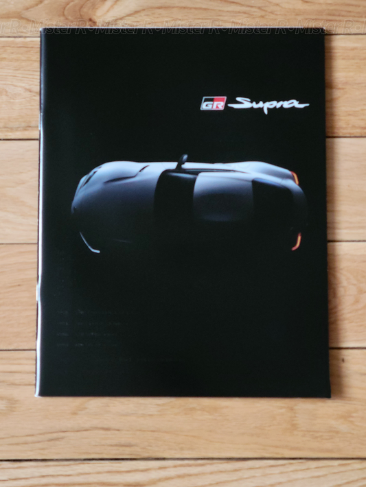 2020 Toyota GR Supra - Original JDM Sales Brochure/Catalog - MK5 MKV A90 A91 J29