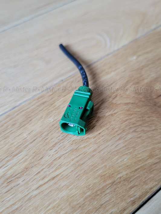 Audi/Volkswagen/Porsche 1-Pin Connector Pigtail Harness - Used OE - #6Q0035576D