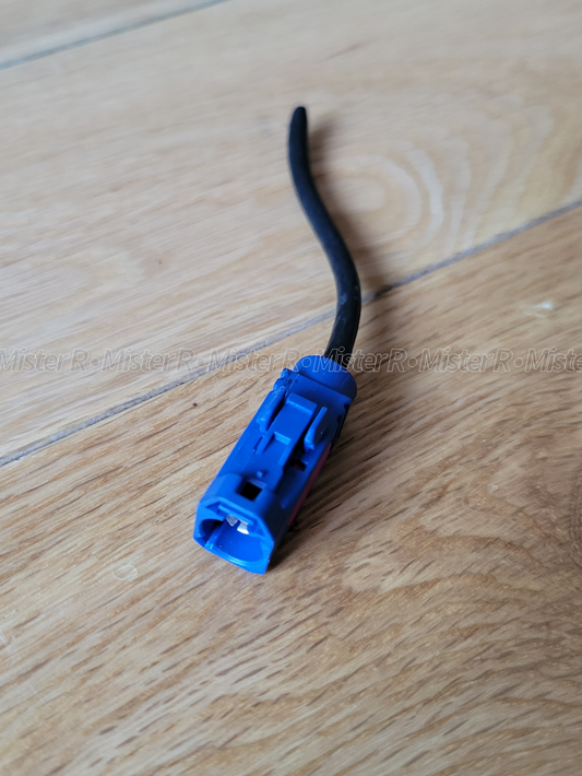 Audi/Volkswagen/Porsche 1-Pin Connector Pigtail Harness - Used OE - #6Q0035576B
