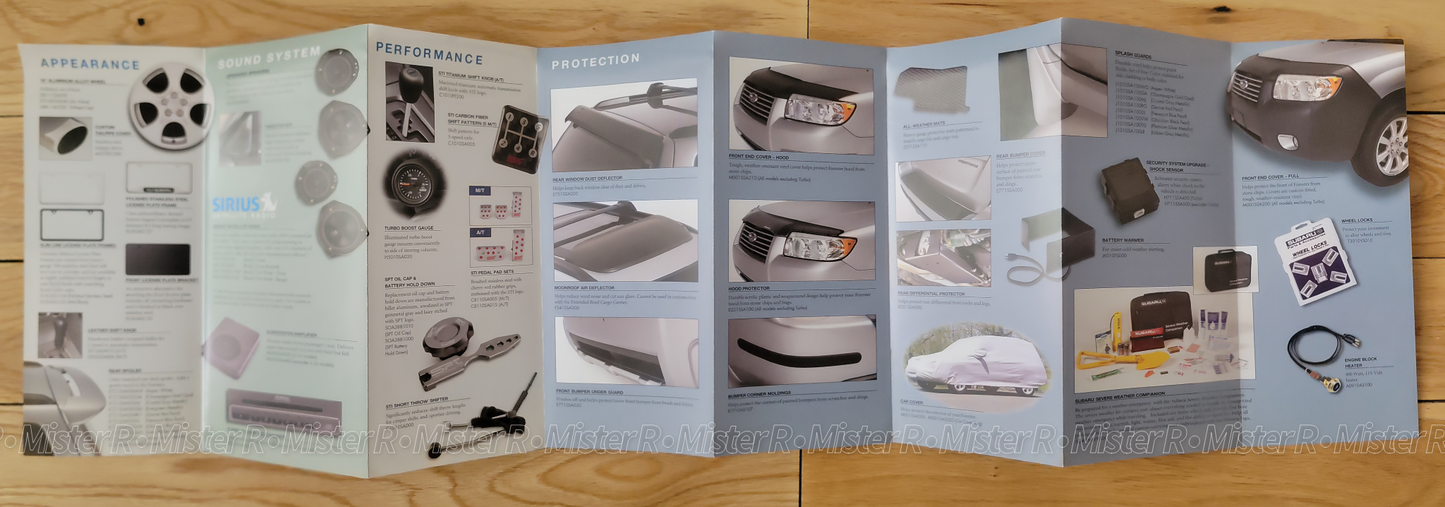 2007 Subaru Forester - Owner's Manual w/ Case & Extras - Original Equipment - #MSA5M0703A