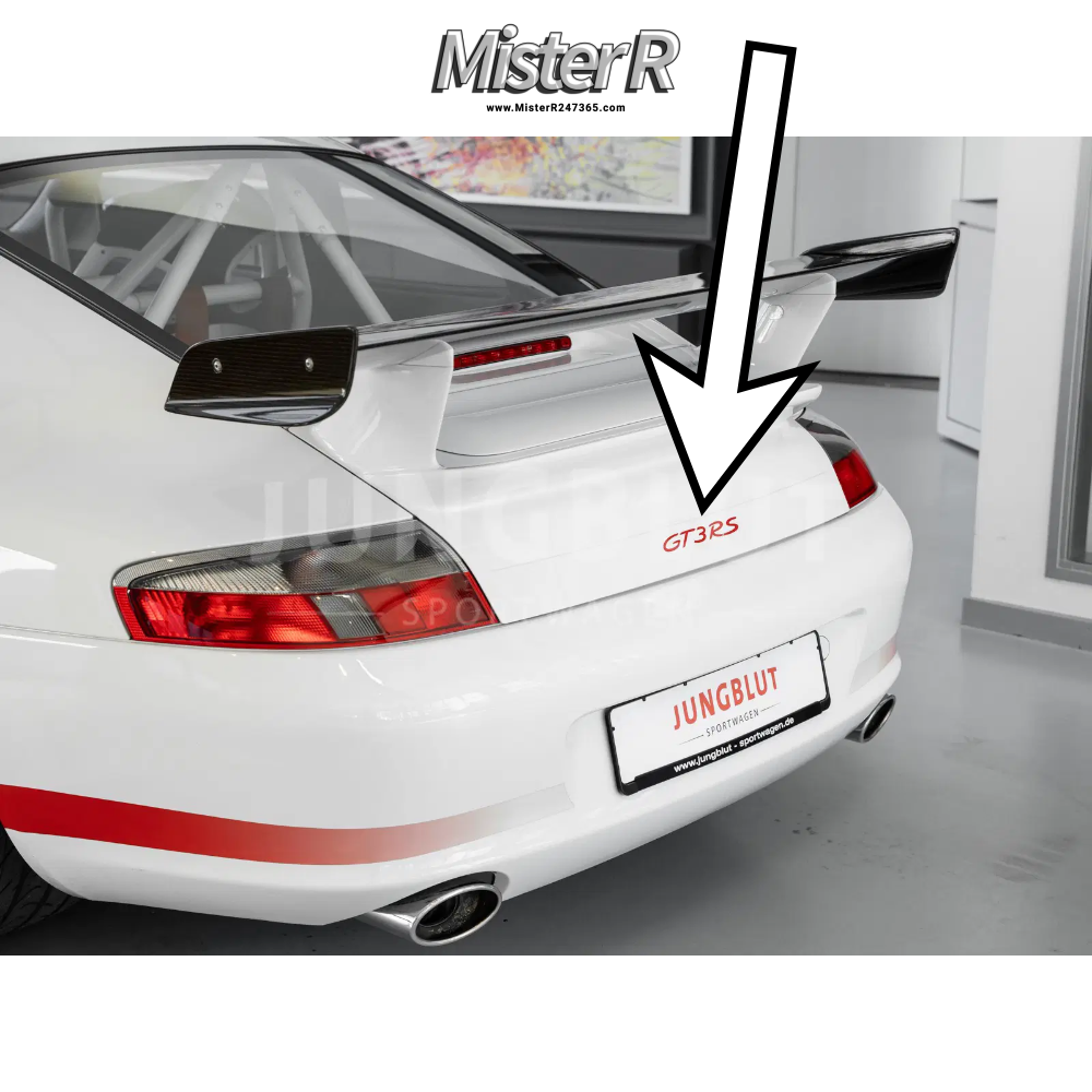 Porsche - 996 GT3 RS Decal - Guards Red - New OE 911 - #99655923795