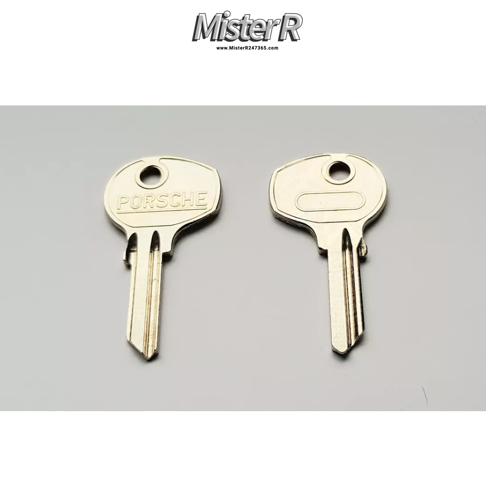 Porsche 356 - Key Blank - New Uncut Original Equipment - #64461390109