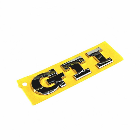 Volkswagen - GTI Rear Hatch Emblem - Chrome - MK7 Genuine OE - #5G0853675Q2ZZ