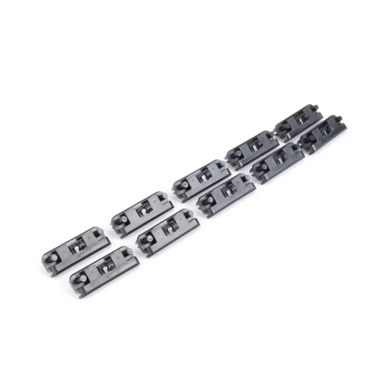 BMW E30 - Bumper Valance Clip Set - Front Lip Spoiler New OE - #51711945568 ×10