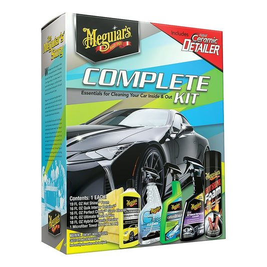Meguiar's Complete Car Care Detailing Kit - #G55208