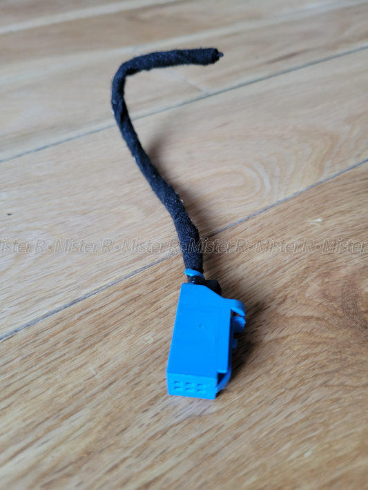 Audi/Volkswagen/Porsche 6-Pin Connector Pigtail Harness - Used OE Blue - #4D0971636D