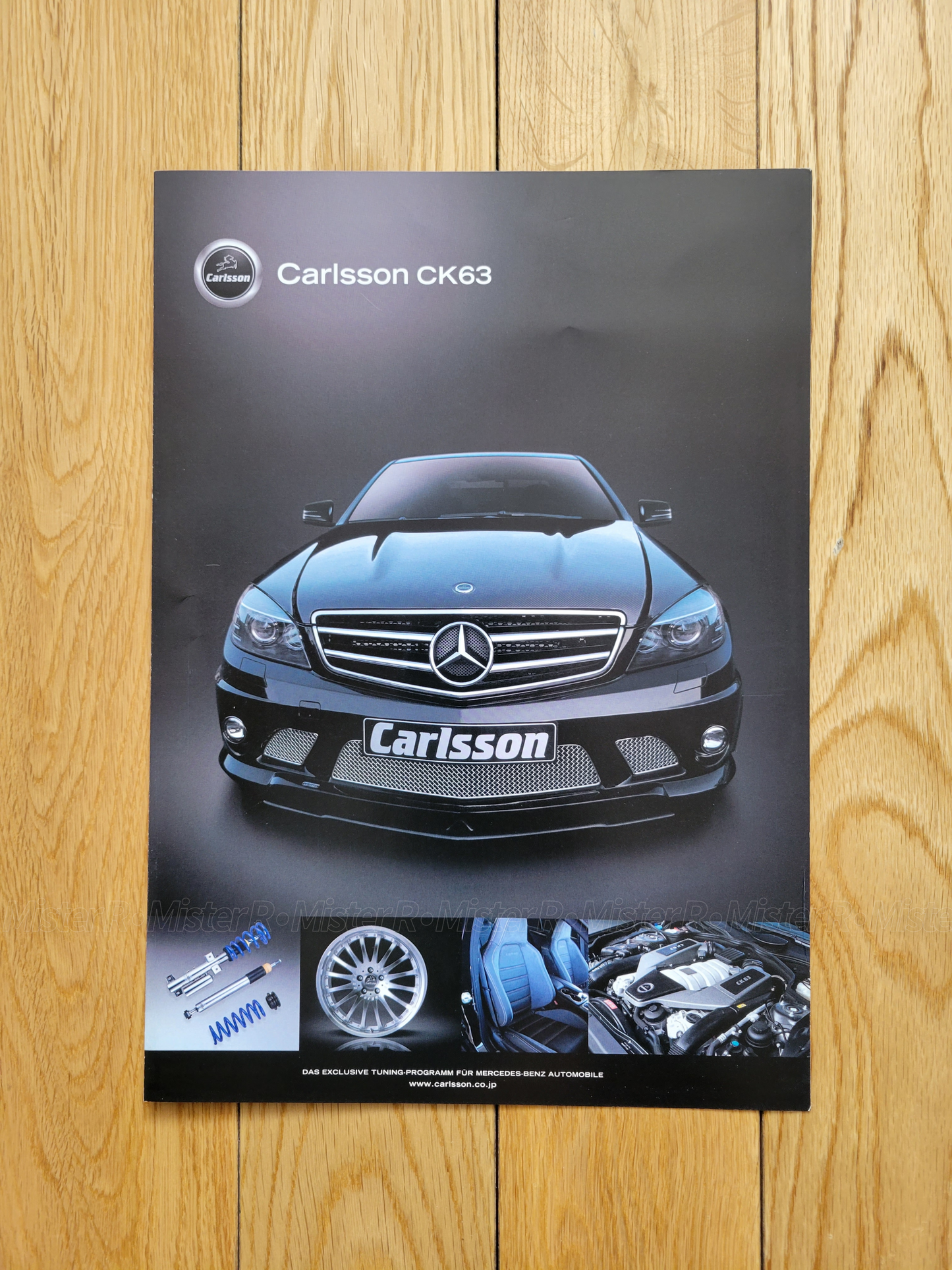 2008 Mercedes-Benz Carlsson CK63 - Original JDM Tuning Brochure/Catalog - W204