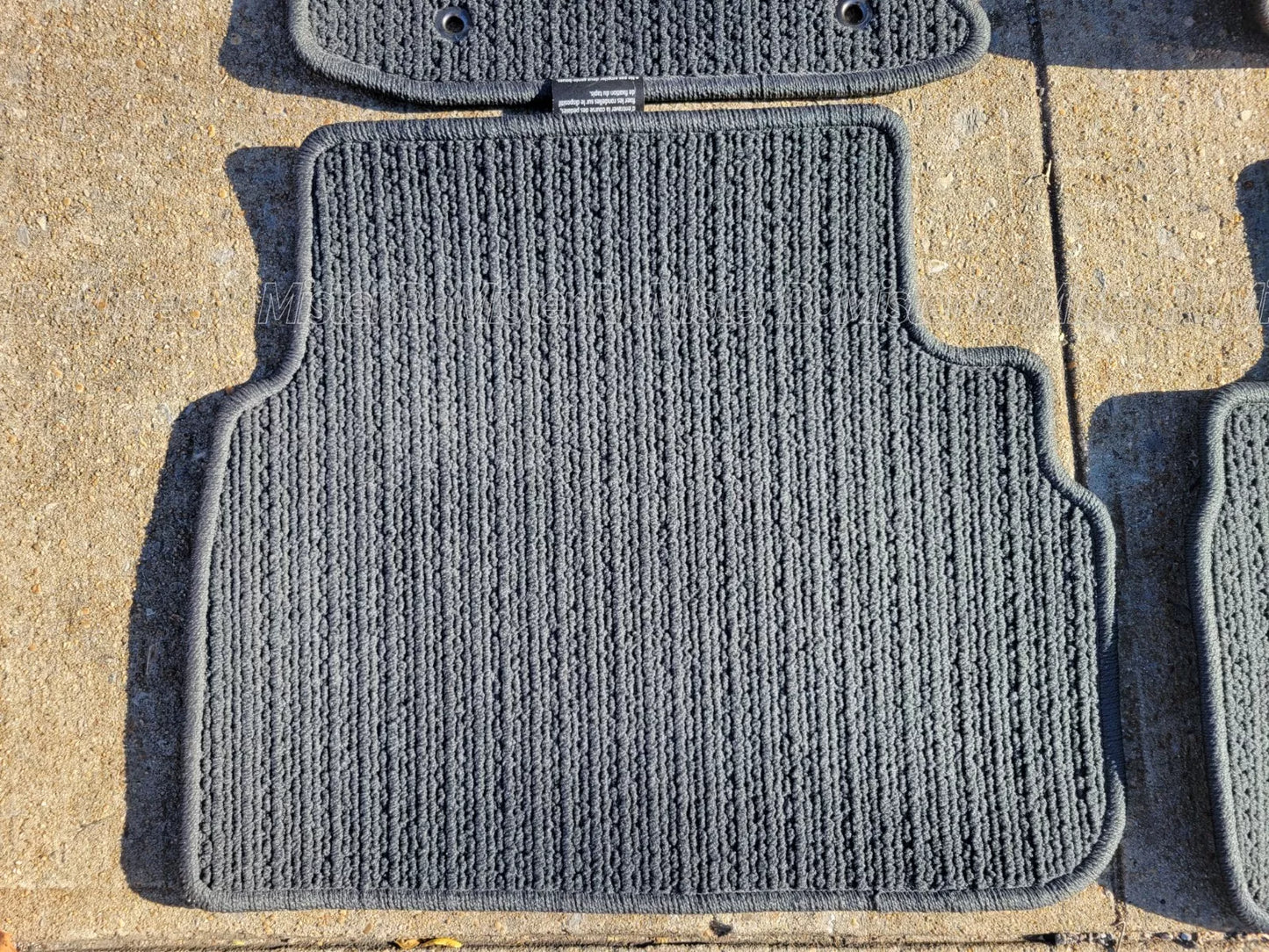 Subaru Crosstrek - Floor Mat 4 Piece Set - Black - Genuine New OE - #J501SFL020