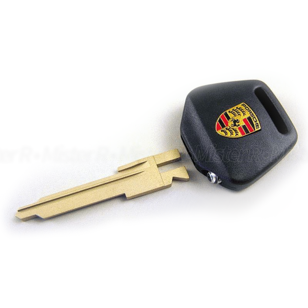 Porsche LED Key Head with Blank Blade - Genuine OE - #94453804101 #94453833100