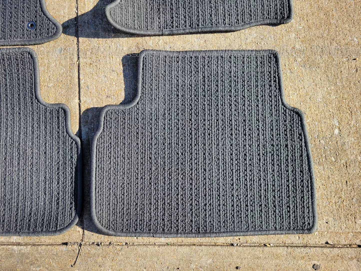 Subaru Crosstrek - Floor Mat 4 Piece Set - Black - Genuine New OE - #J501SFL020