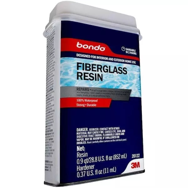 Bondo - 1 Quart All-Purpose Fiberglass Resin - 28.8 fl oz - 3M #20122