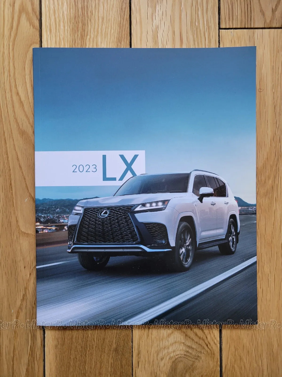 2023 Lexus LX Truck/SUV • Sales Brochure • Original 38 Page Dealer Catalog