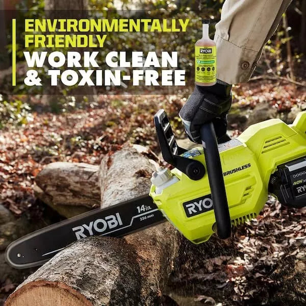 RYOBI - Biodegradable Bar & Chain Lubricant - Chainsaw Oil - NEW - 24 oz Bottle