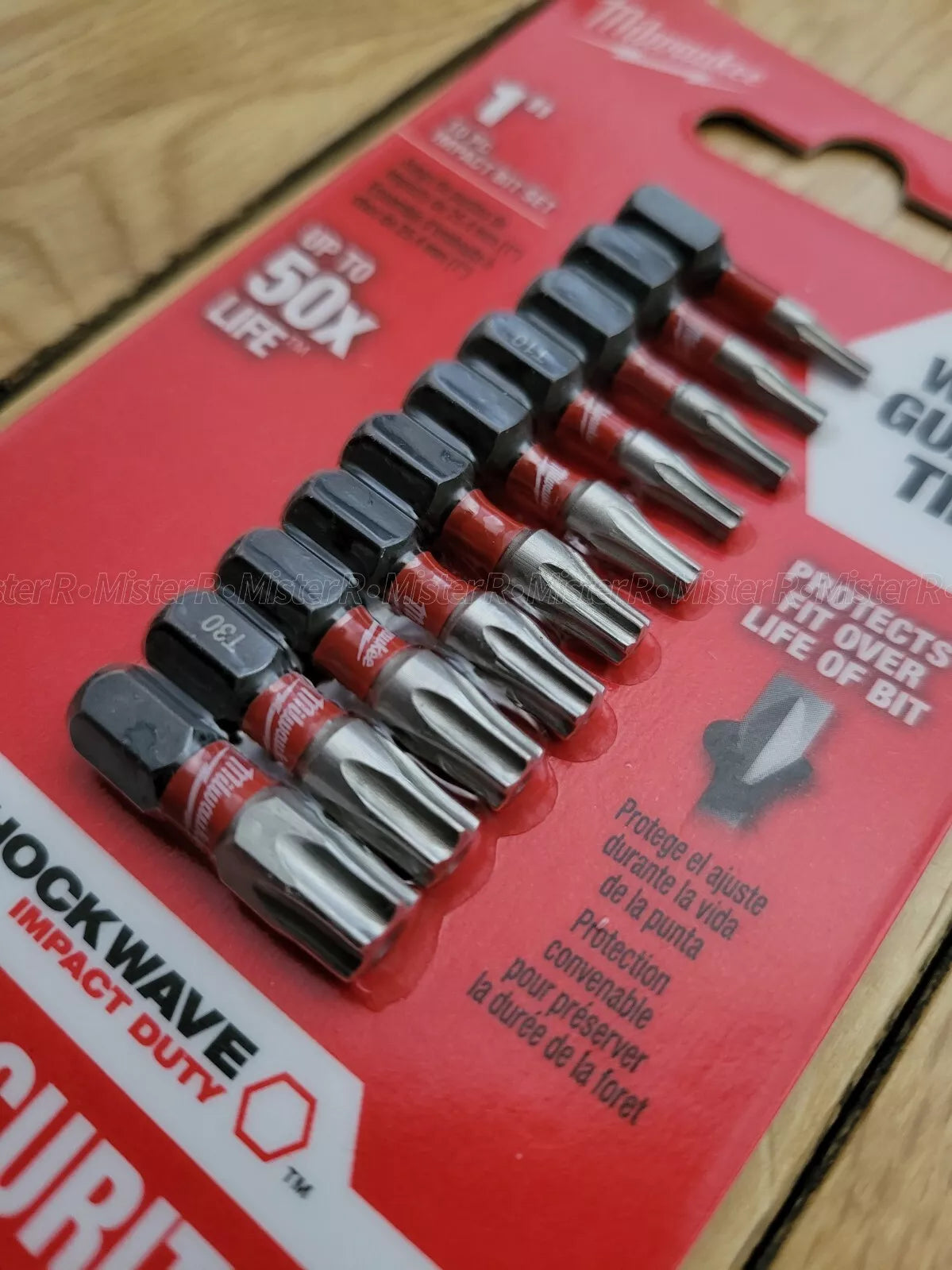 Milwaukee - SHOCKWAVE Impact Duty Torx Security Screw Driver Bit - 10-Piece Set