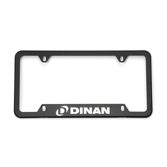 DINAN Black Stainless Steel License Plate Frame - Genuine Dinan Motorsports